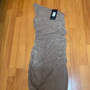 Brand new with tags Mocha midi dress